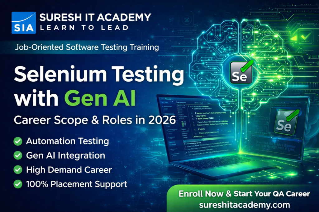 Selenium Testing with Gen AI: Career Scope & Roles