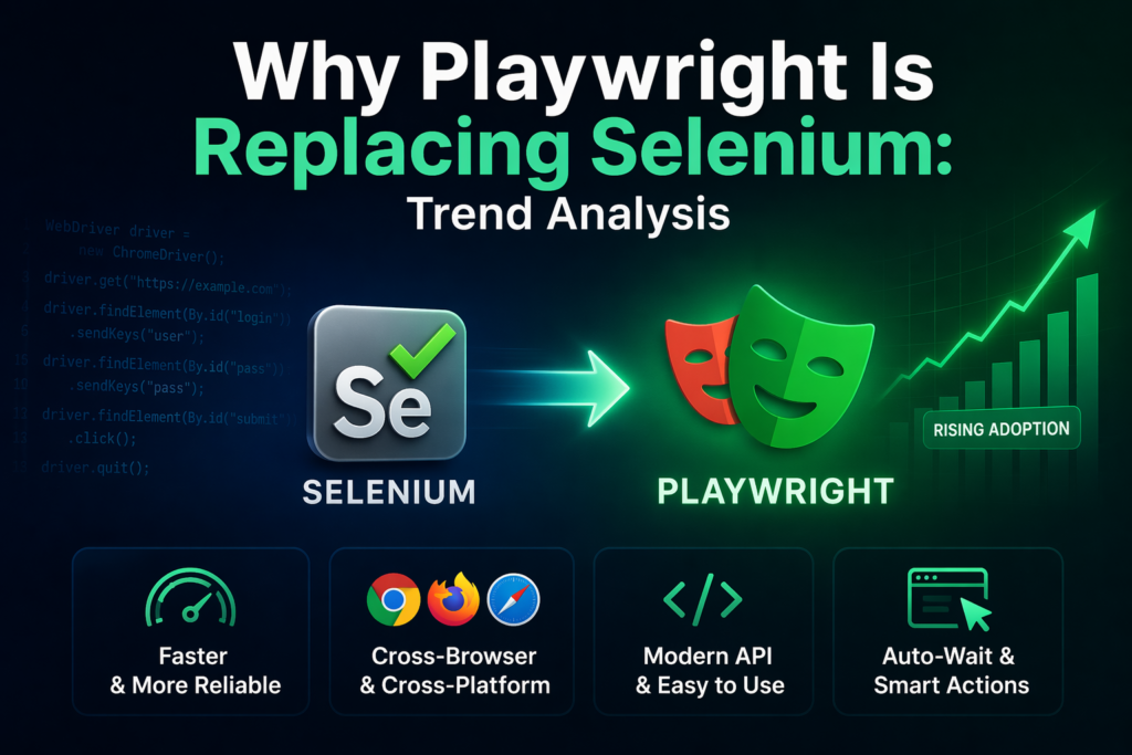 Why Playwright Is Replacing Selenium: Trend Analysis