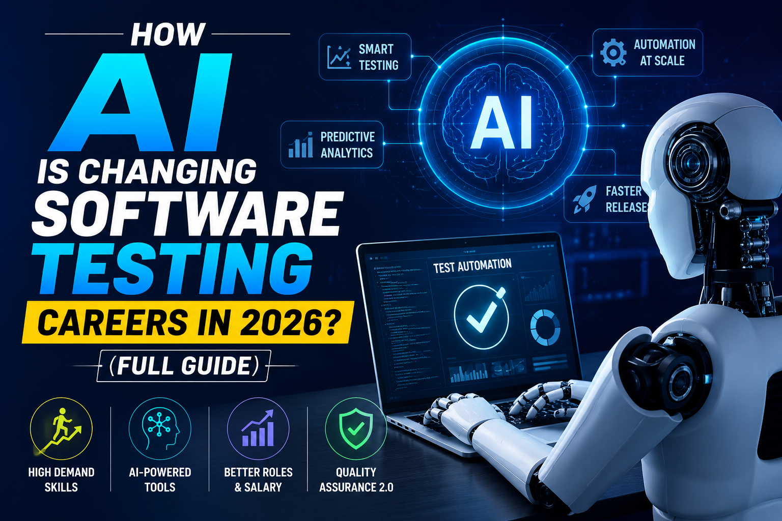  HOW AI IS CHANGING SOFTWARE TESTING CAREERS IN 2026? (FULL GUIDE)