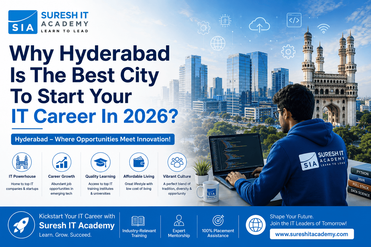 Why Hyderabad Is The Best City To Start Your IT Career In 2026?