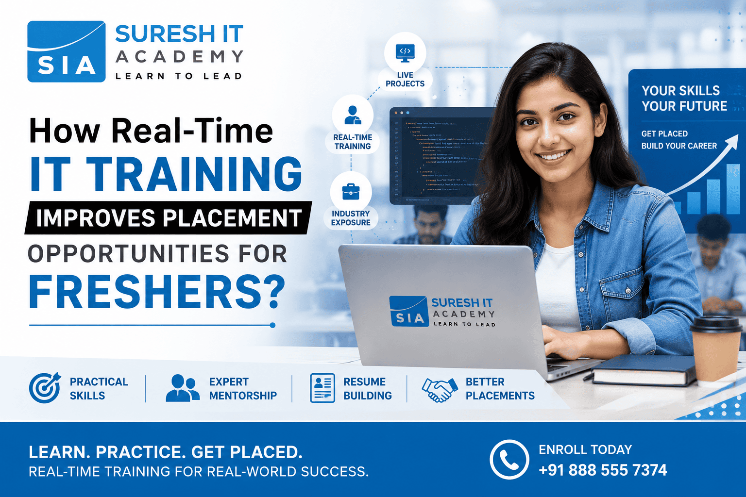How Real-Time It Training Improves Placement Opportunities For Freshers?